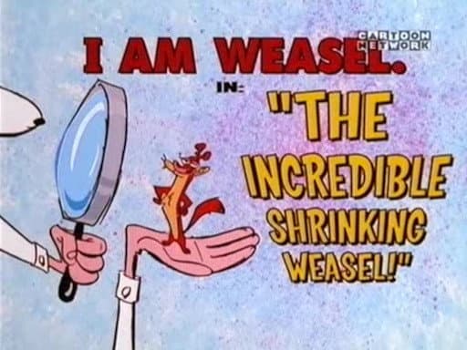 Still from The Incredible Shrinking Weasel
