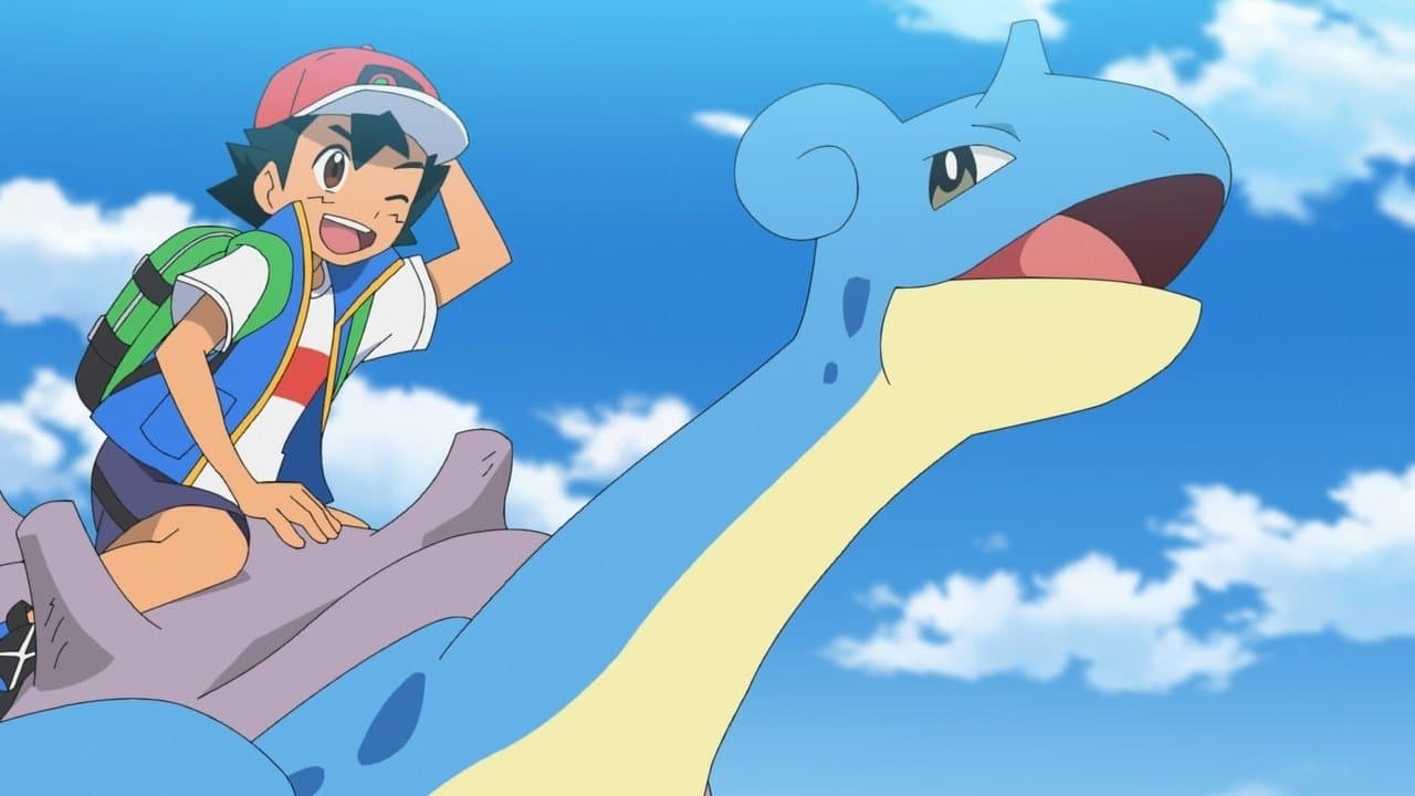 Still from Ride, Lapras, Ride!