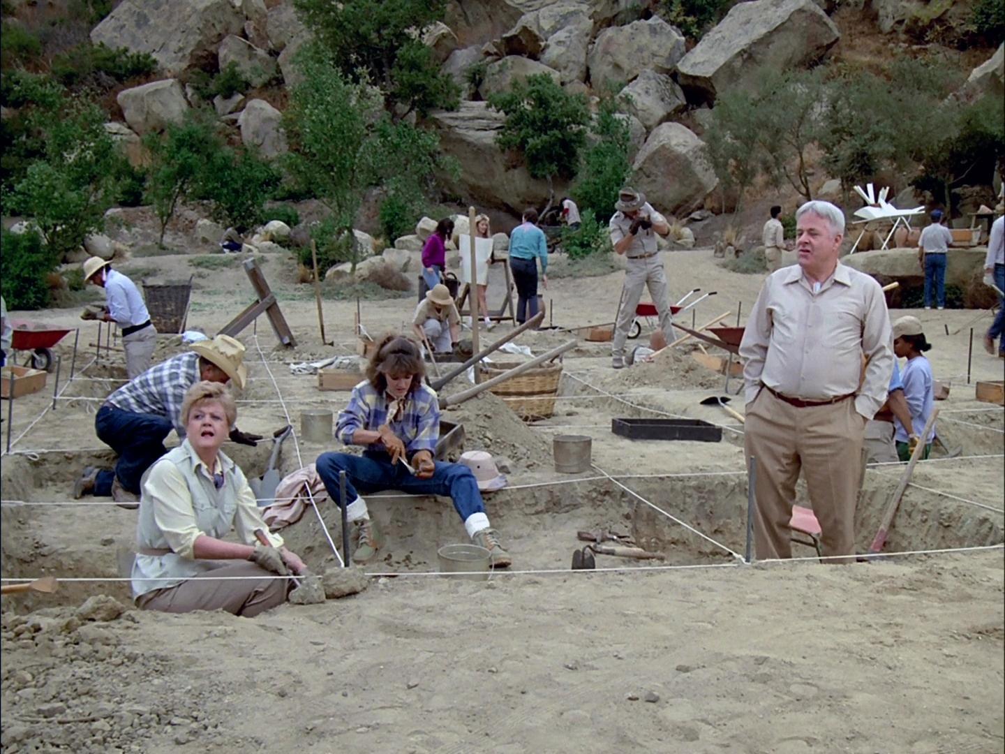 Still from Murder Digs Deep
