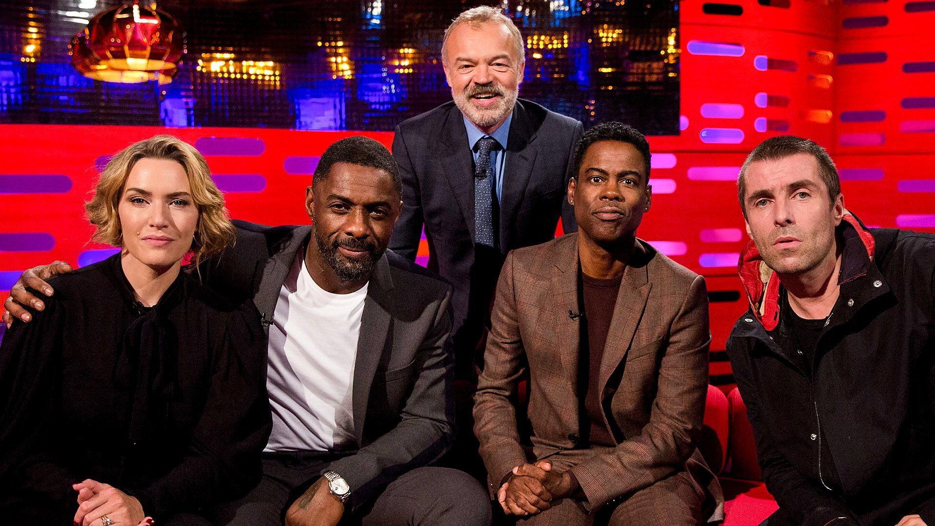 Still from Kate Winslet, Idris Elba, Chris Rock, Liam Gallagher