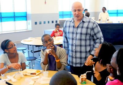 Still from Outside the Lunch Box