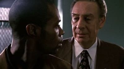 Still from Black, White and Blue