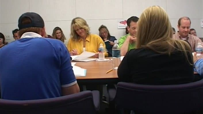 Still from Complete Animatics and Table Read for "Threat Levels"