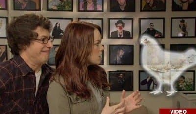 Still from Emma Stone with Kings of Leon