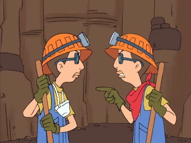 Still from Diggers Split Up