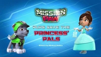 Still from Mission PAW: Pups Save the Princess' Pals
