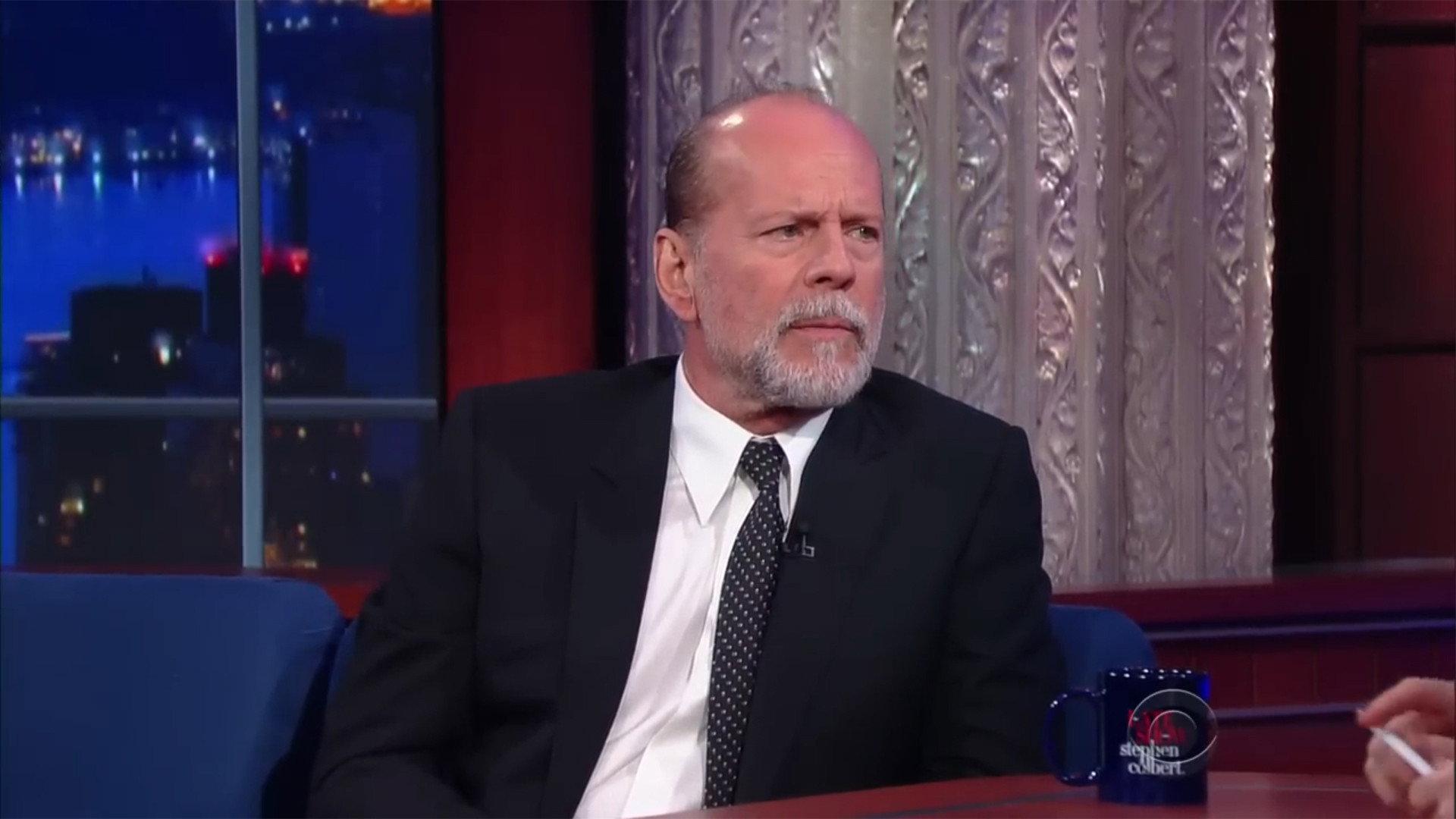 Still from Bruce Willis, Michael Lewis, Lizzo