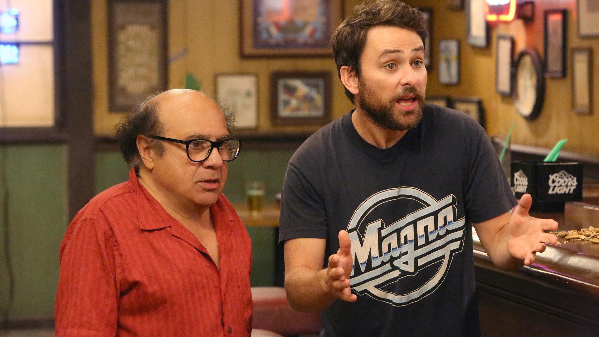 Still from The Gang Tends Bar