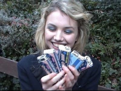 Still from Video Diary S1: Cassie's Video Diary