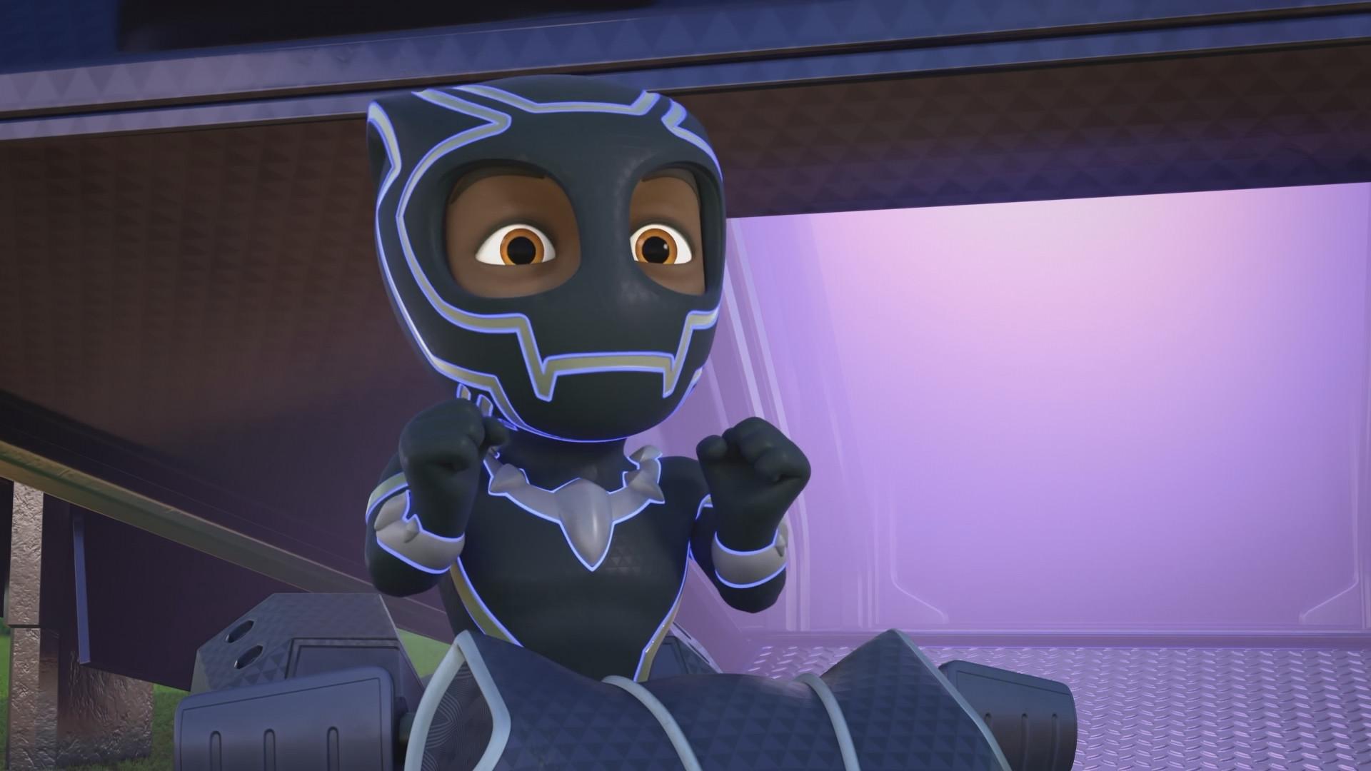 Still from A Day With Black Panther