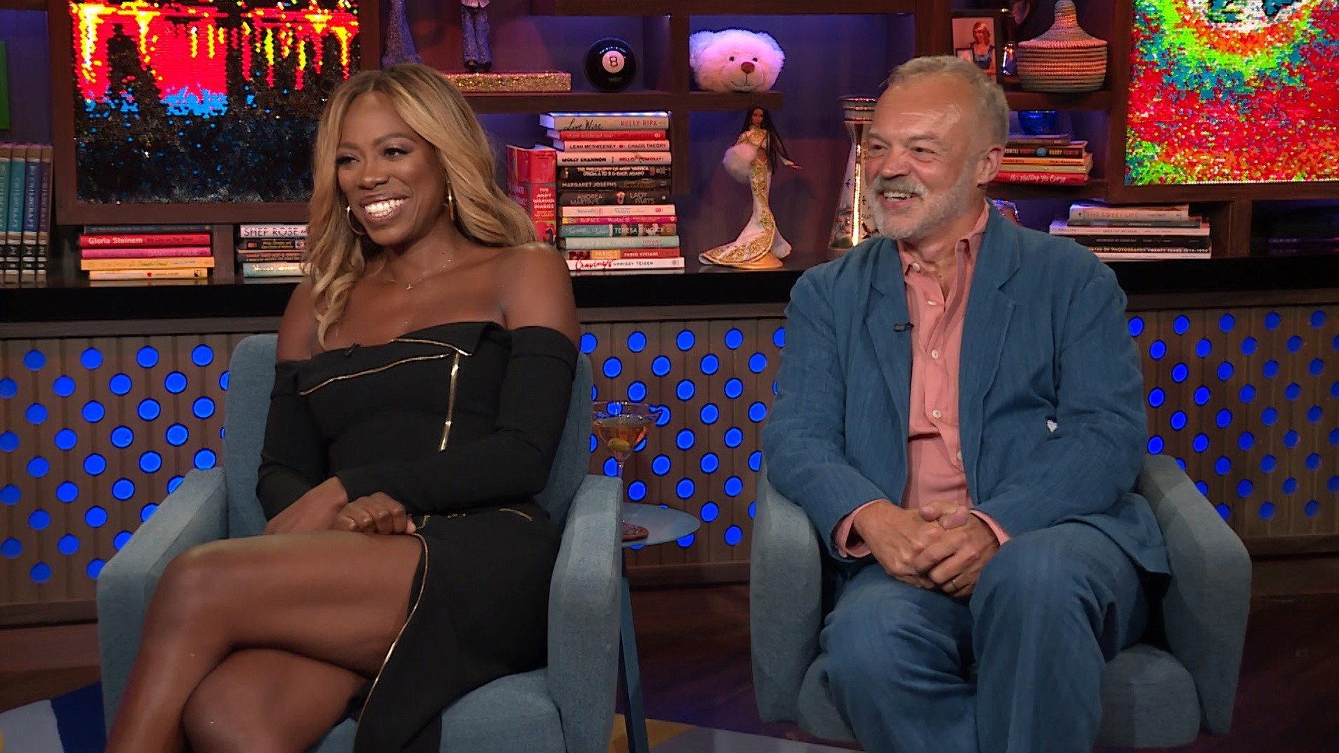 Still from Graham Norton and Yvonne Orji