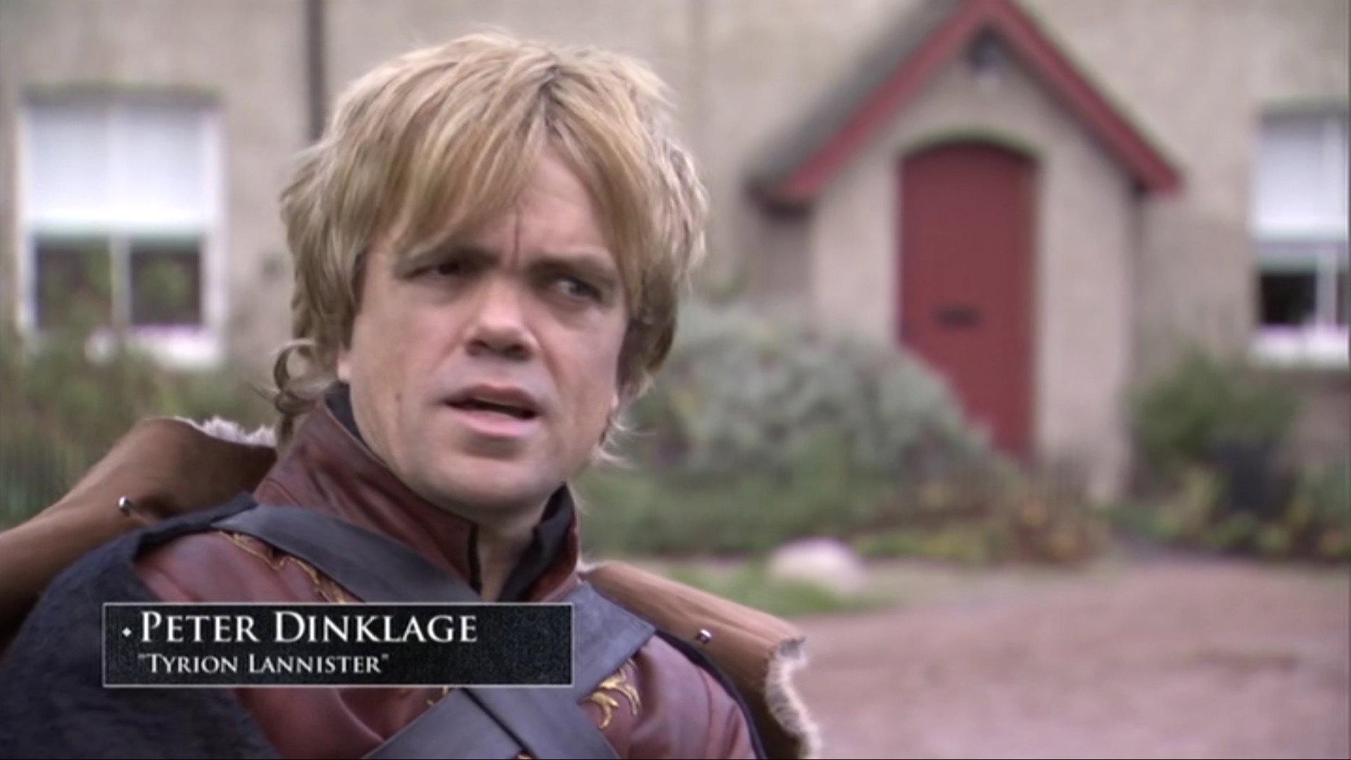 Still from Season 1 Character Profiles: Tyrion Lannister