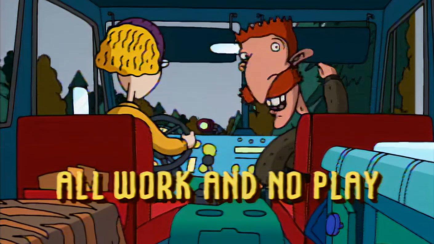 Still from All Work and No Play