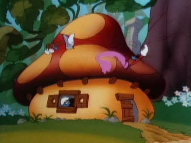 Still from All Work And No Smurf