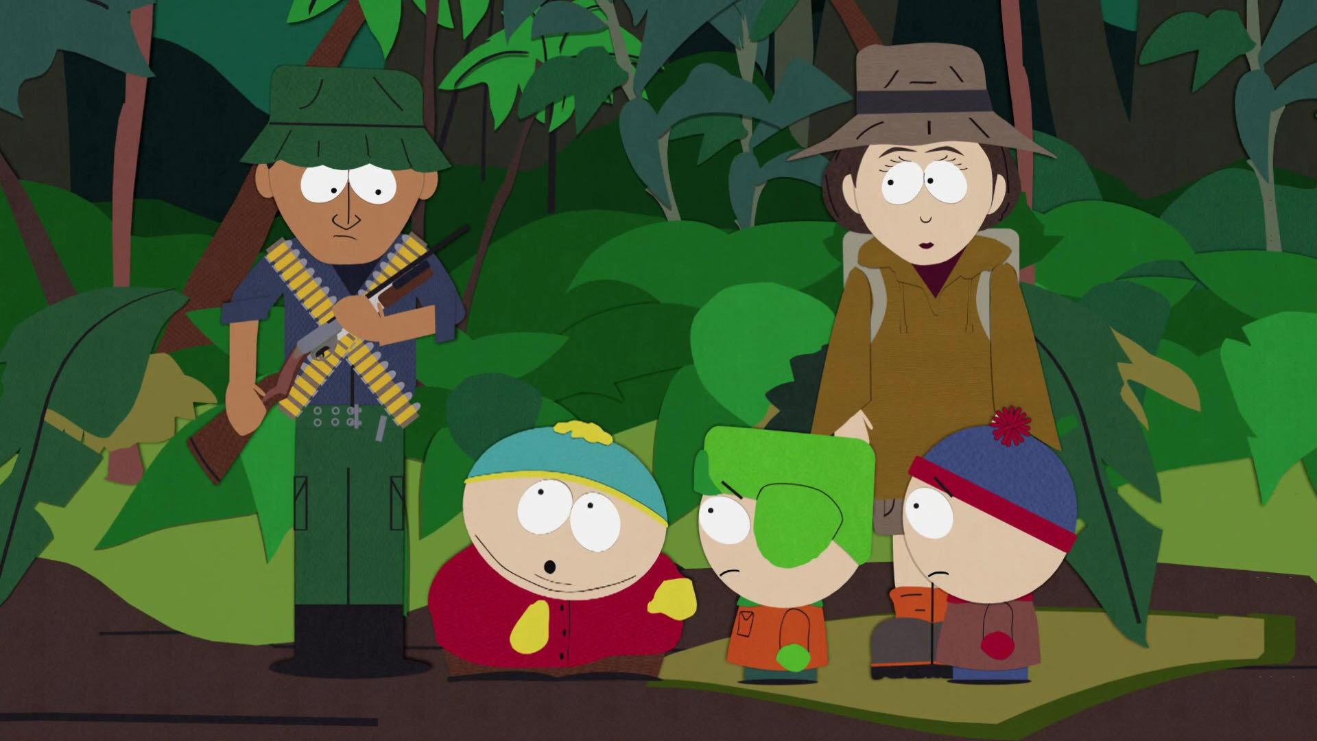 Still from Rainforest Shmainforest