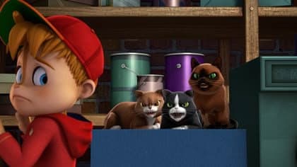 Still from The Cat Sitter