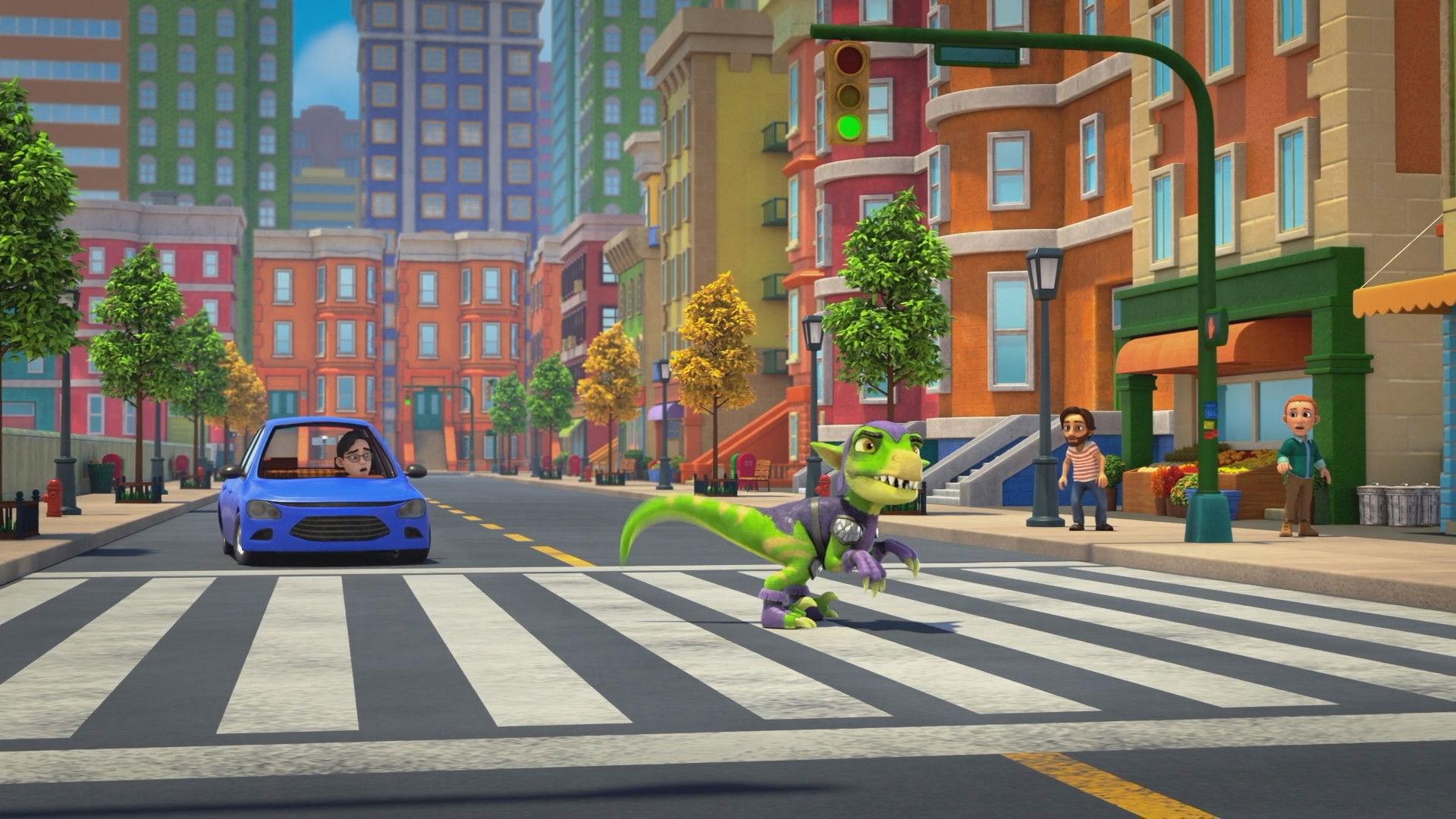 Still from Dinosaurs on the Loose