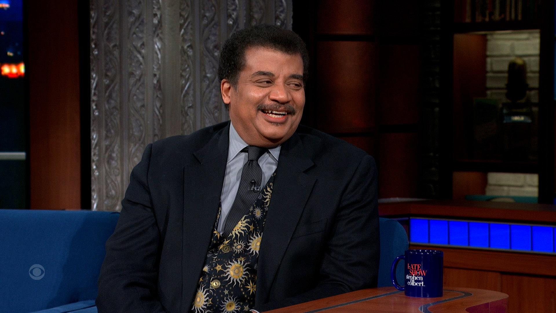 Still from Neil deGrasse Tyson, Emmy Blotnick