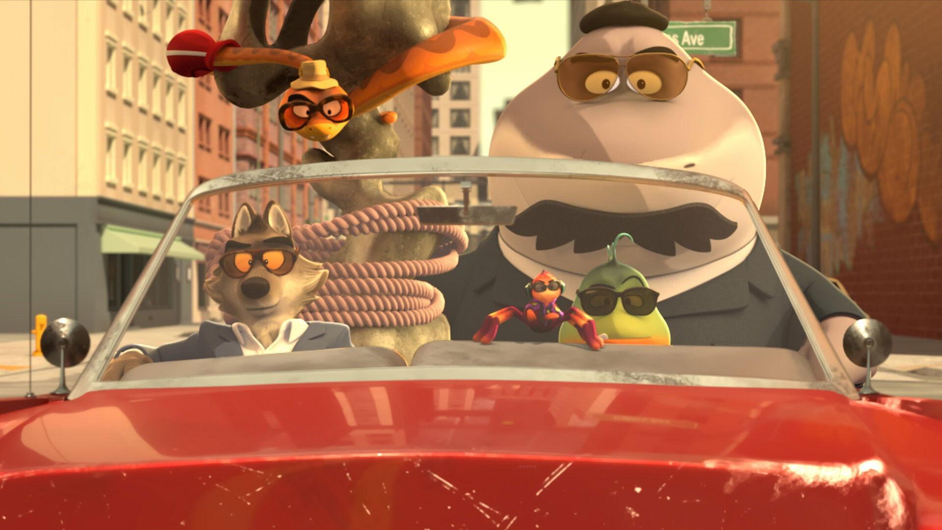 Still from The Heist-Over