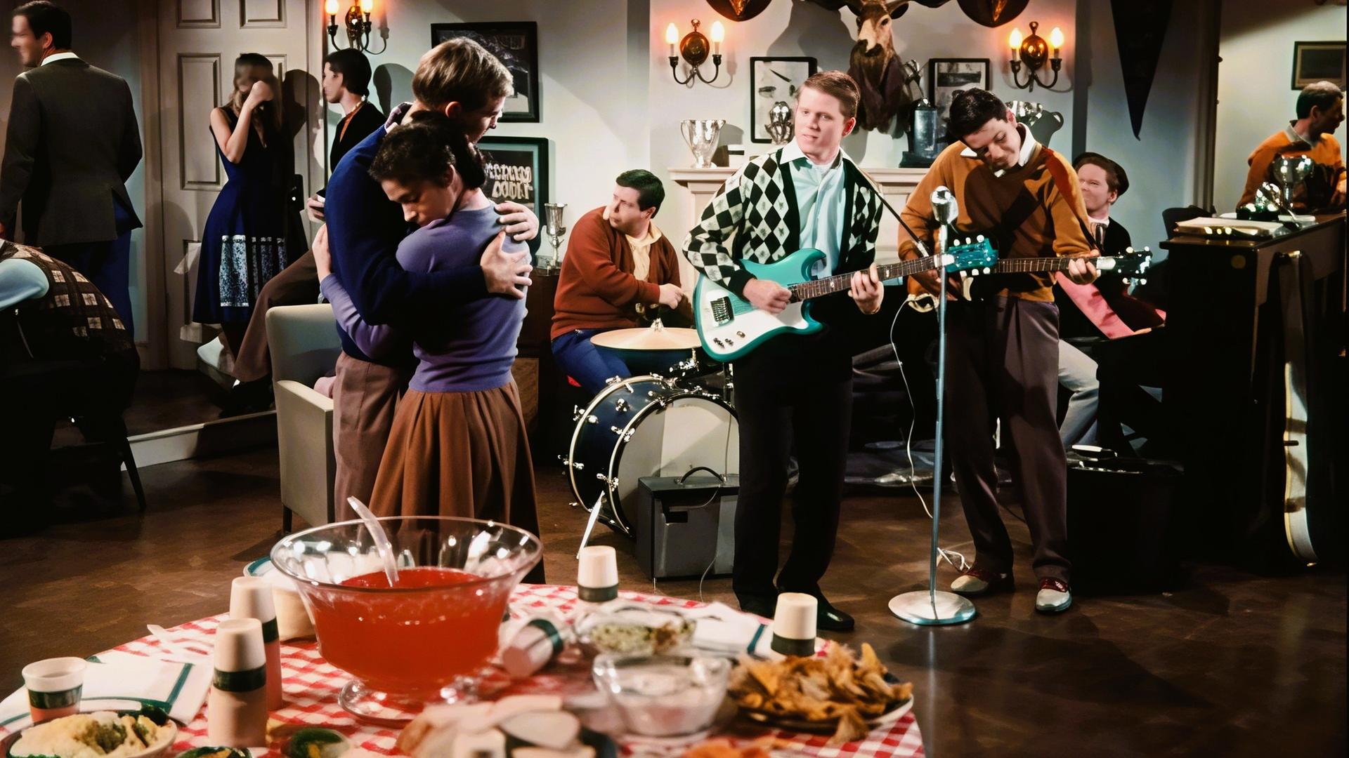 Still from Give the Band a Hand