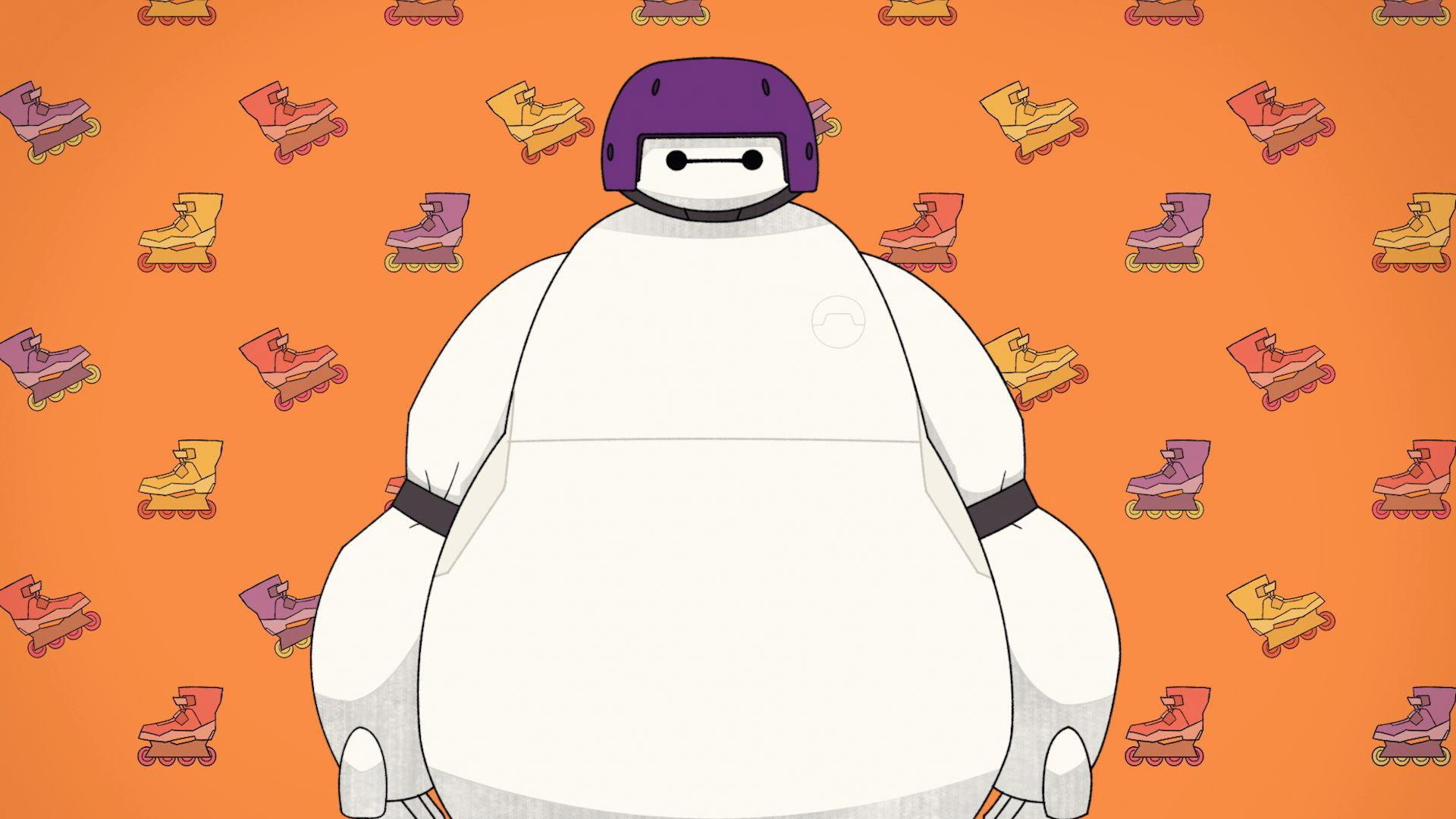 Still from Baymax and Go Go
