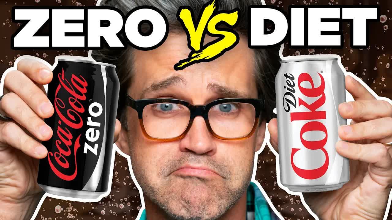 Still from Are Zero Sugar Sodas Better Than Diet? (Taste Test)