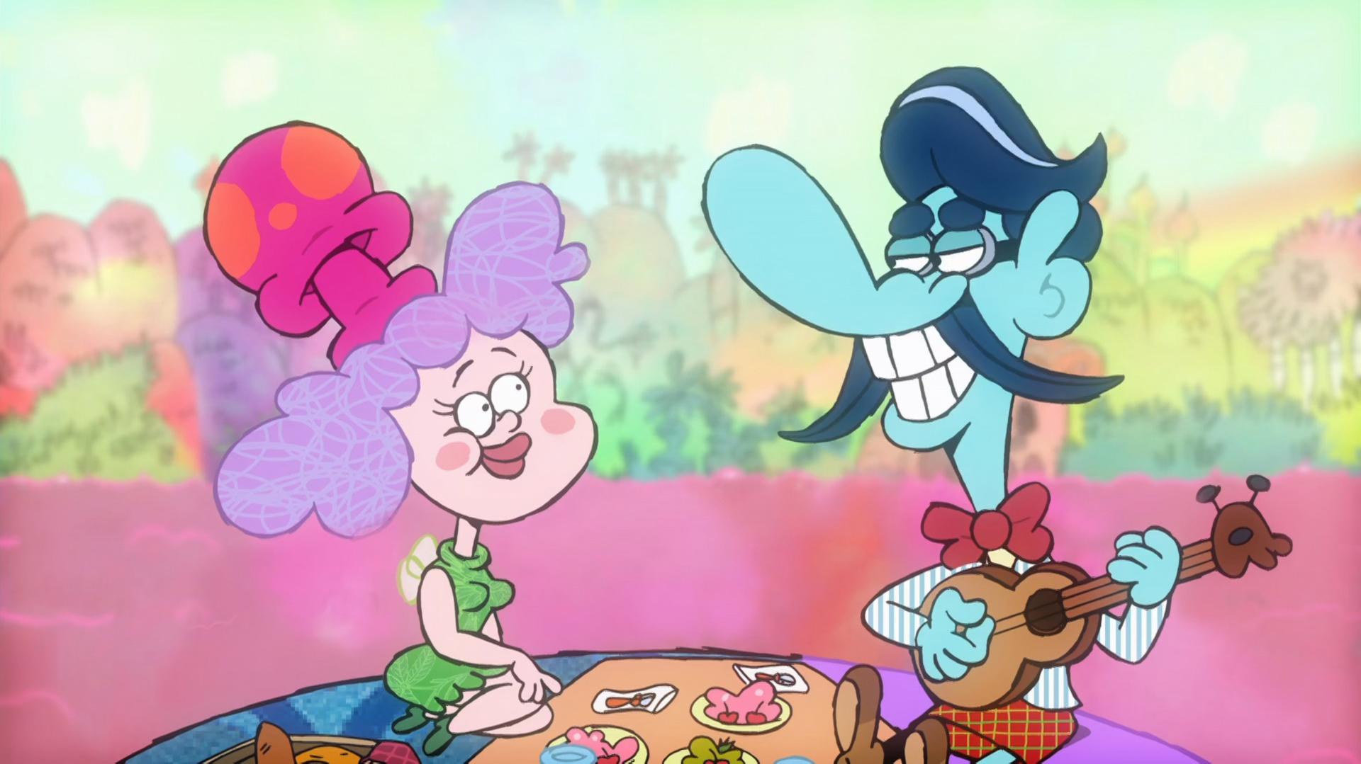 Still from Mung on the Rocks