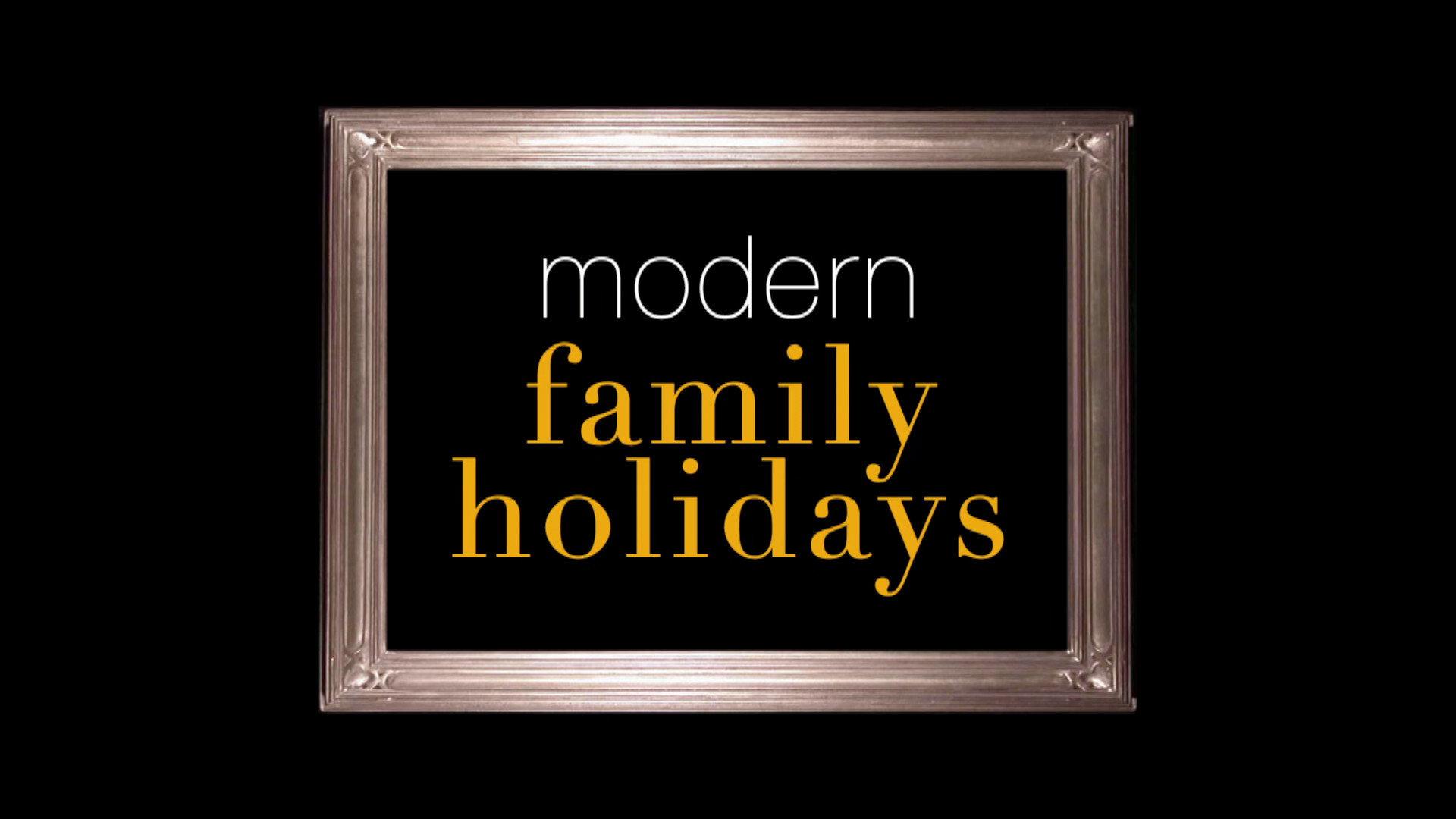 Still from Modern Family Holidays