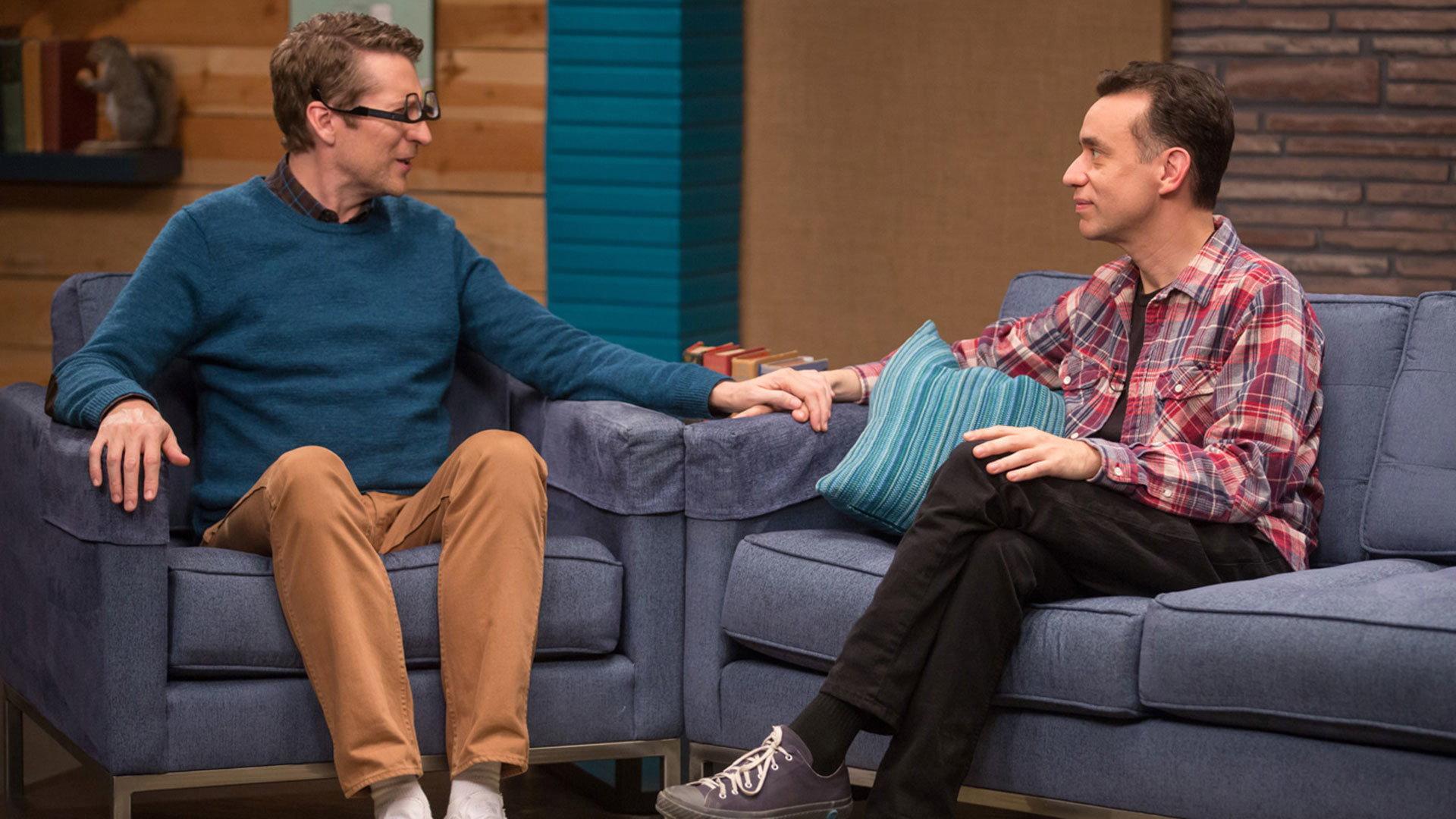 Still from Fred Armisen Wears Black Jeans & Glasses