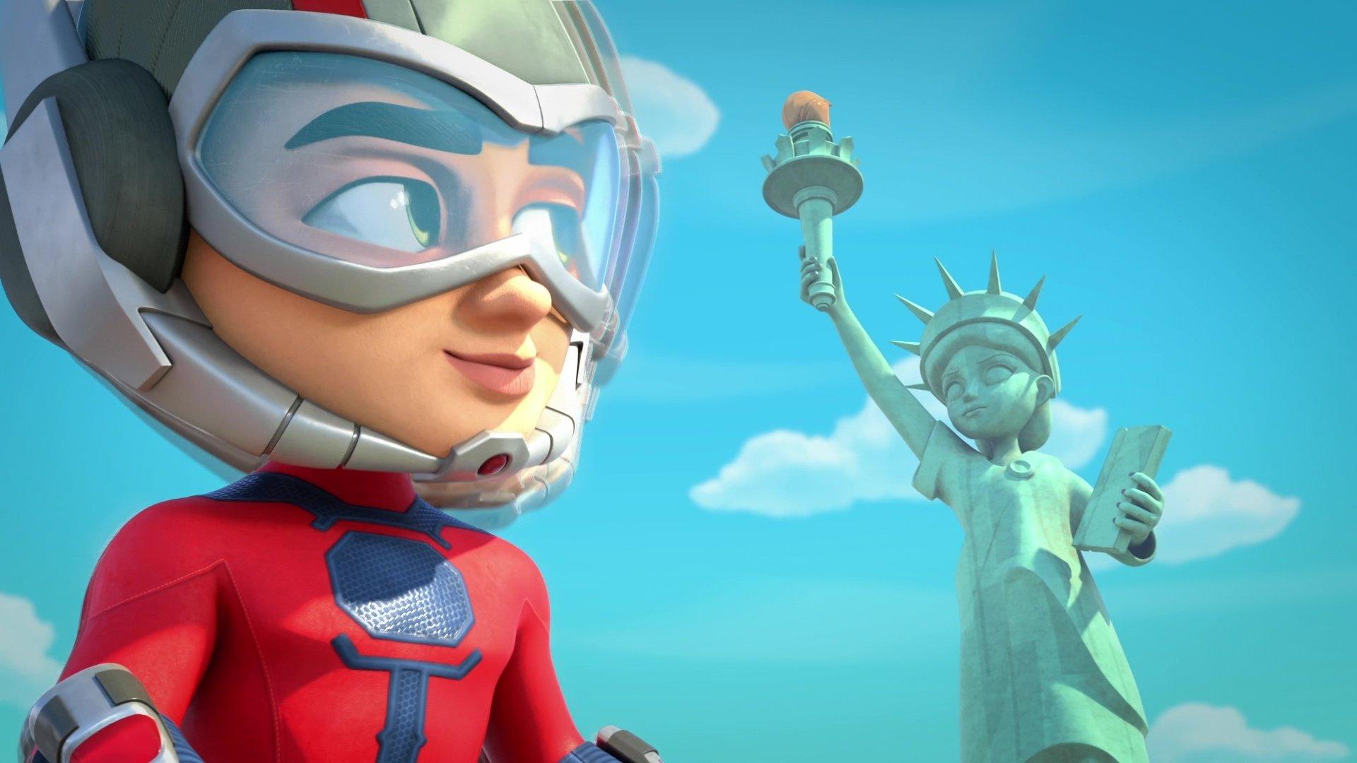 Still from Liberty on the Loose