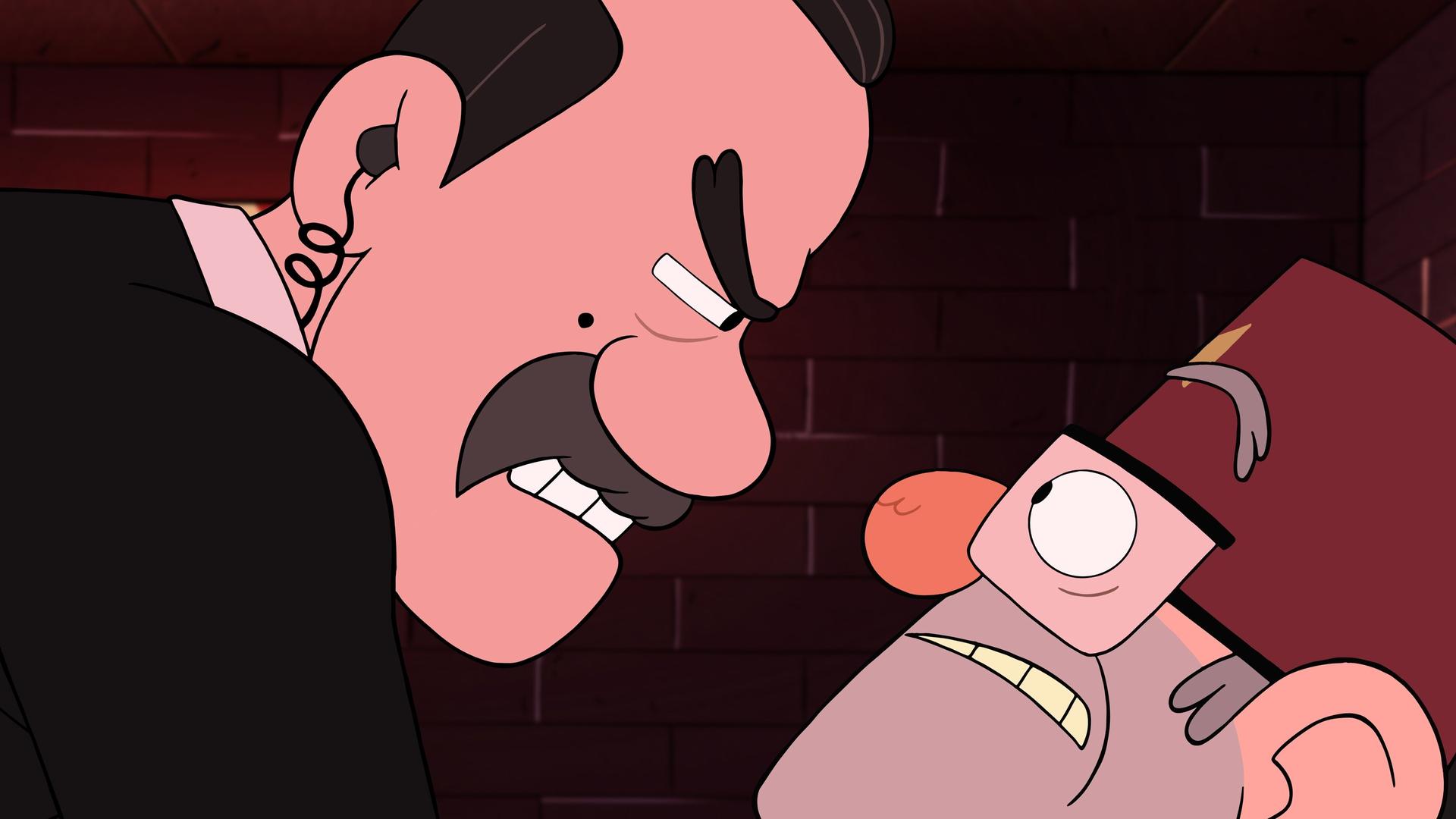 Still from Not What He Seems