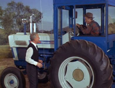 Still from Never Look a Gift Tractor in the Mouth