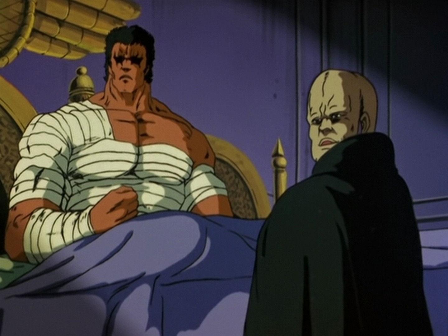 Still from Raoh, the Confused Giant! I Don't Believe in Love!!