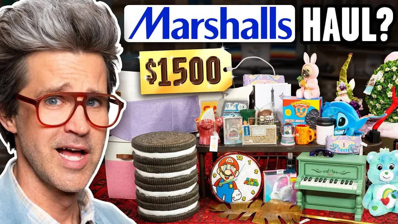 Still from We Spent $1500 At Marshall's
