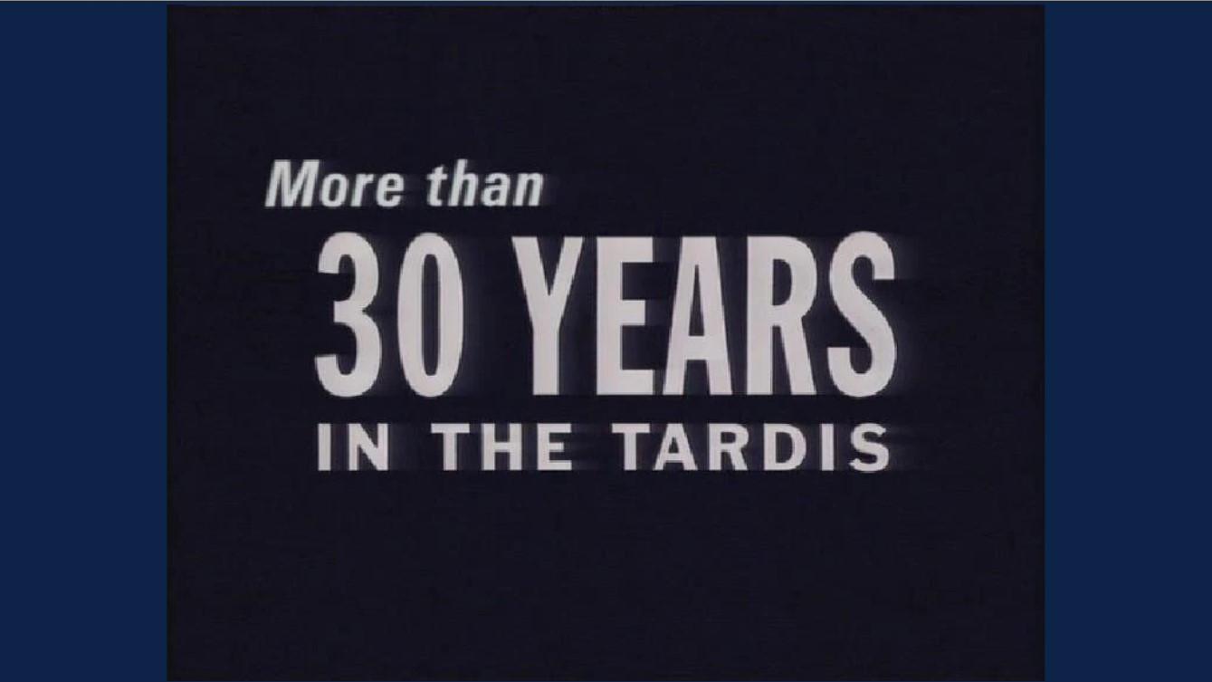 Still from More Than 30 Years in the TARDIS