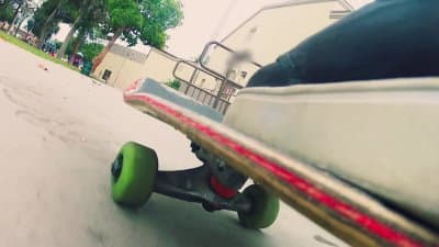Still from The Skateboarder