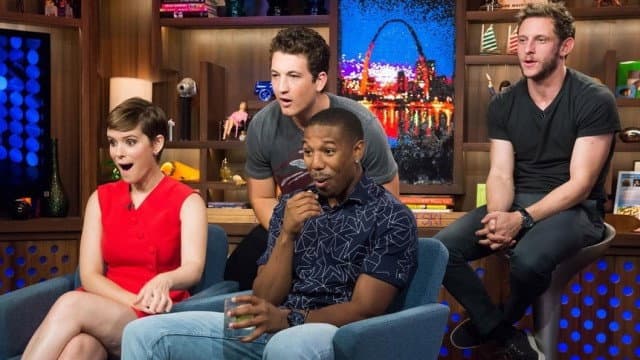 Still from Jamie Bell, Kate Mara, Michael B. Jordan & Miles Teller