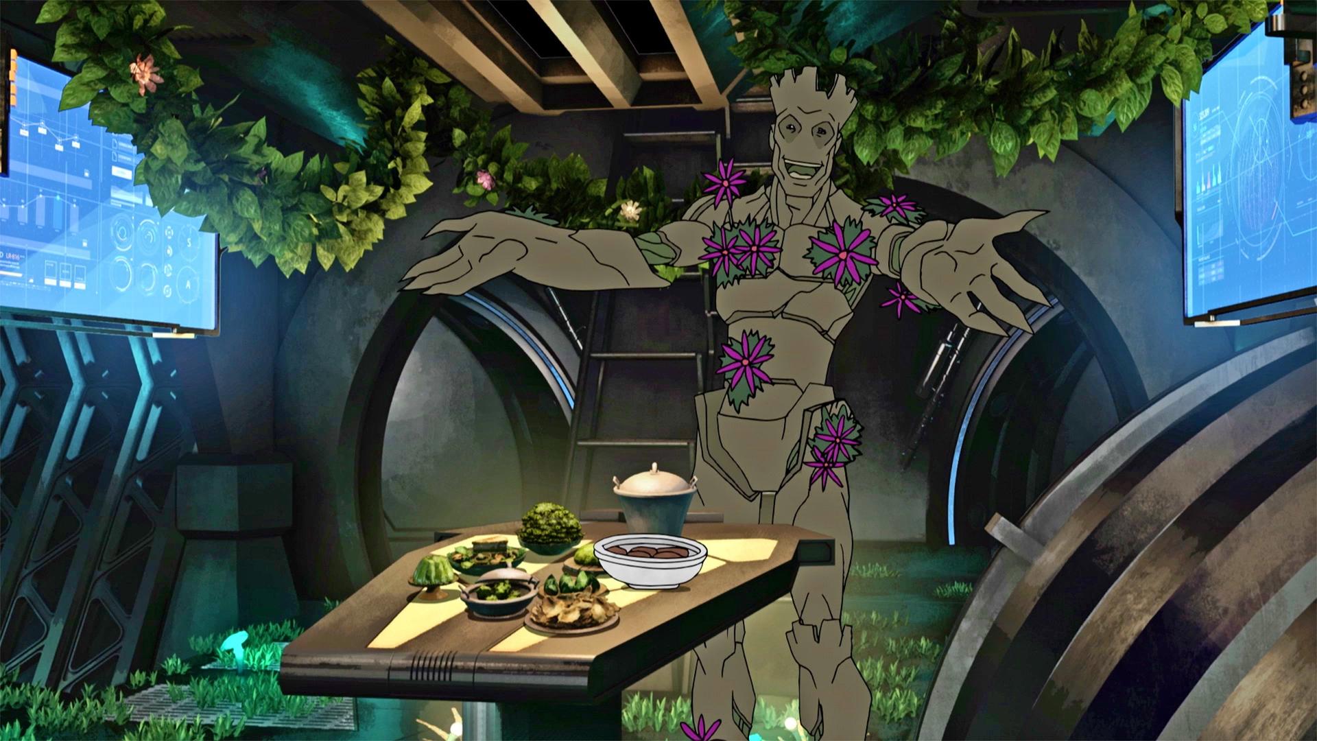 Still from Symbiote War (1): Wild World