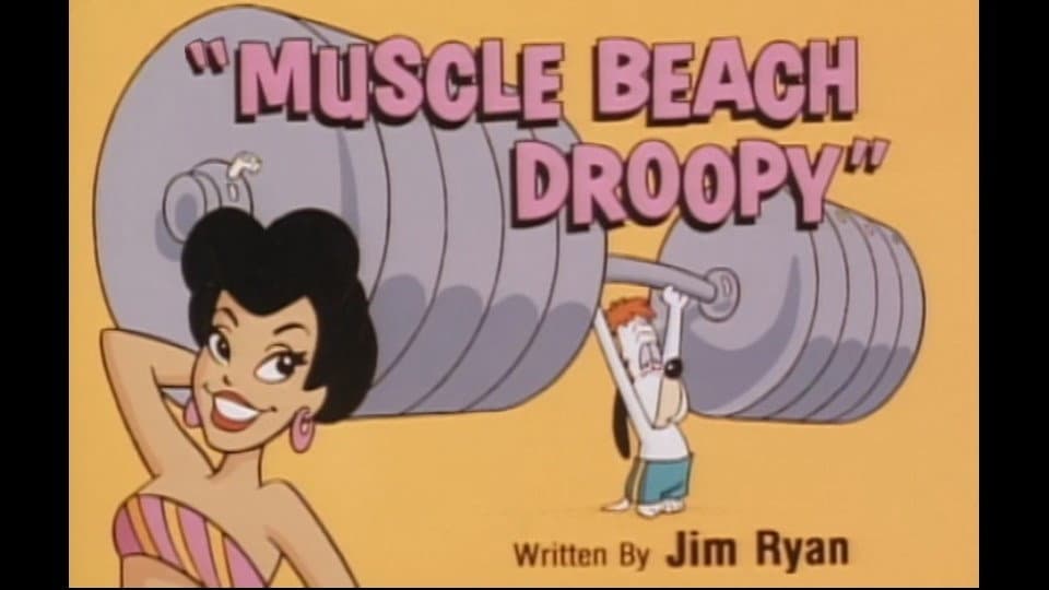 Still from Muscle Beach Droopy