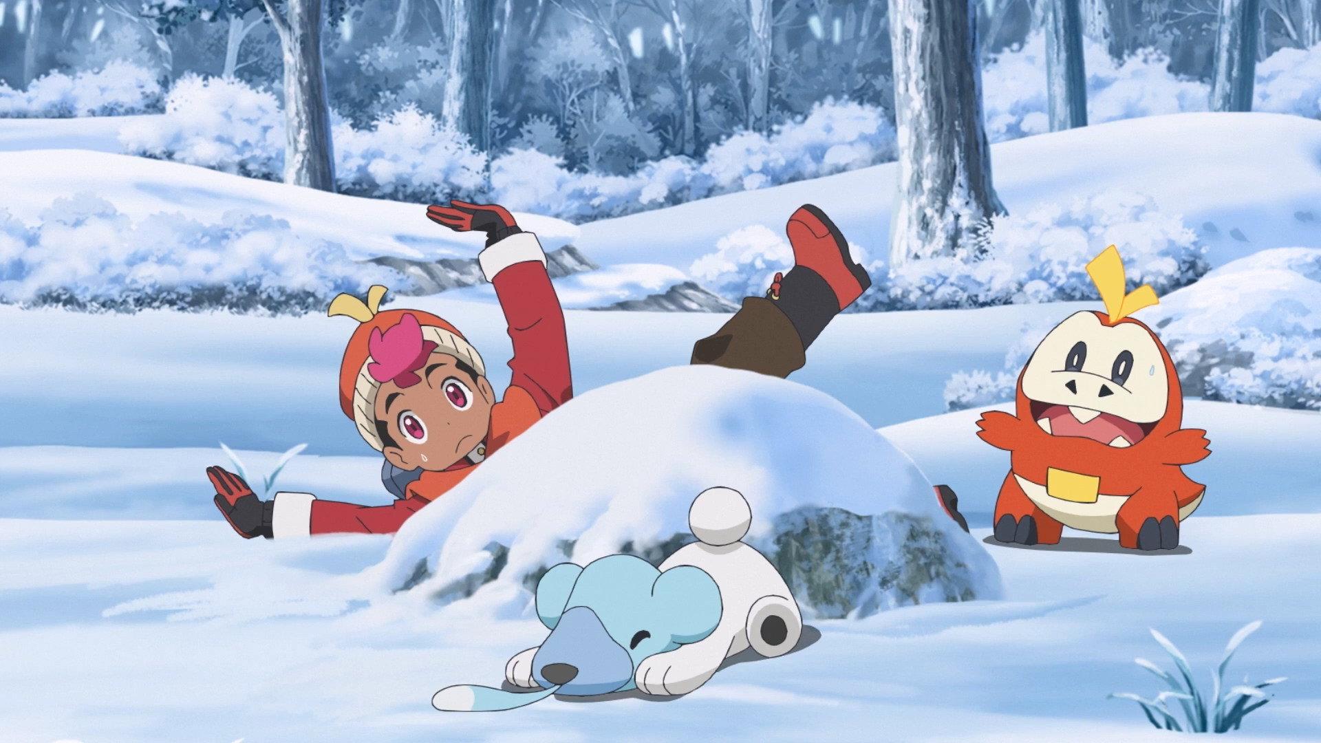 Still from Roy and Fuecoco's First Snow!