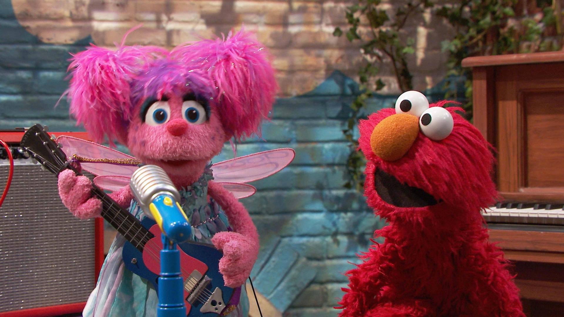 Still from Rockin' with Elmo and Abby