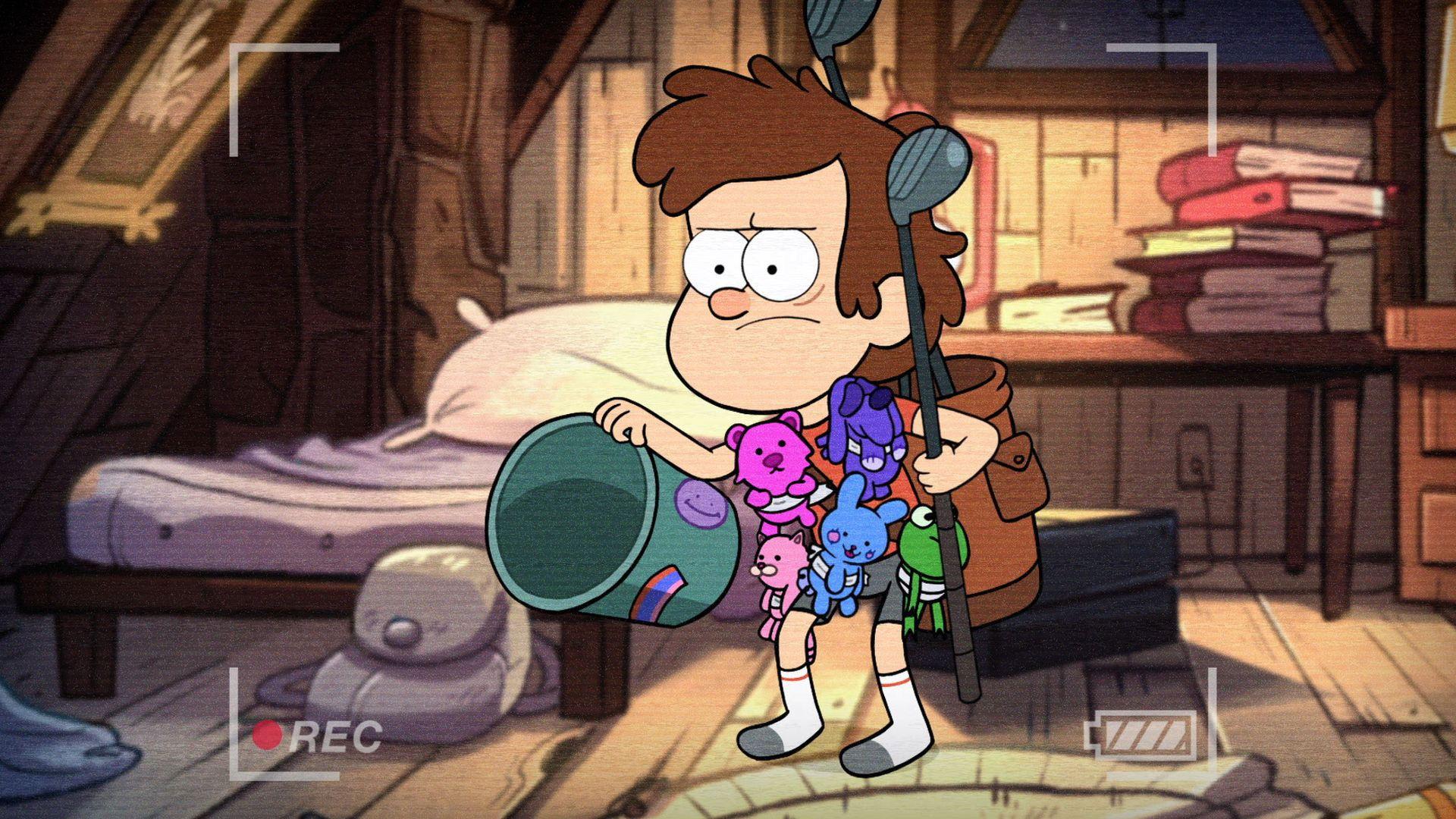 Still from Dipper's Guide to the Unexplained - Candy Monster