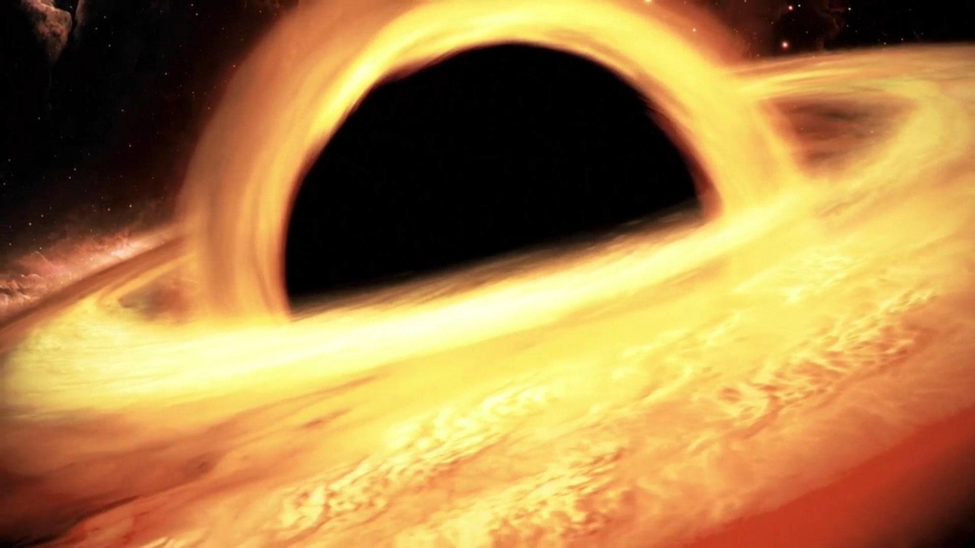 Still from How Black Holes Made Us