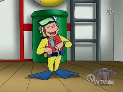 Still from Curious George, Sea Monkey