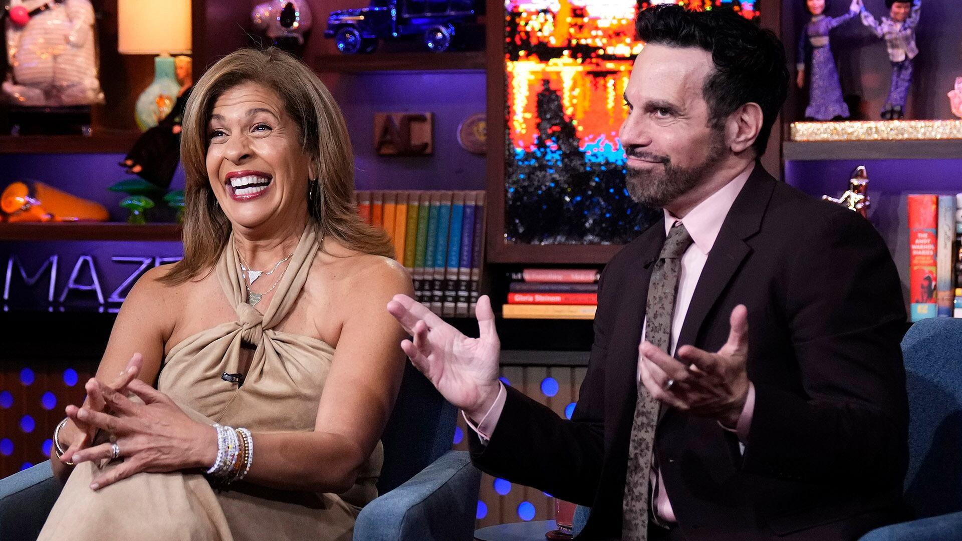 Still from Hoda Kotb, Mario Cantone