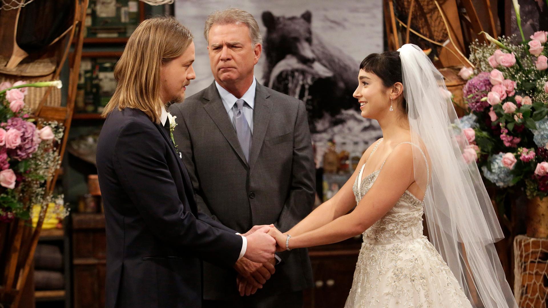 Still from Bridezilla vs. The Baxters