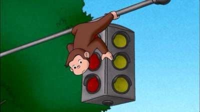 Still from Curious George Sees the Light