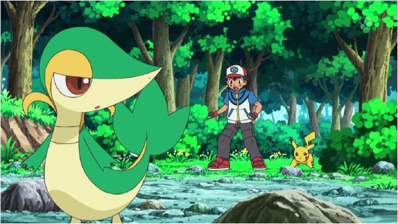 Still from Snivy Plays Hard to Catch!