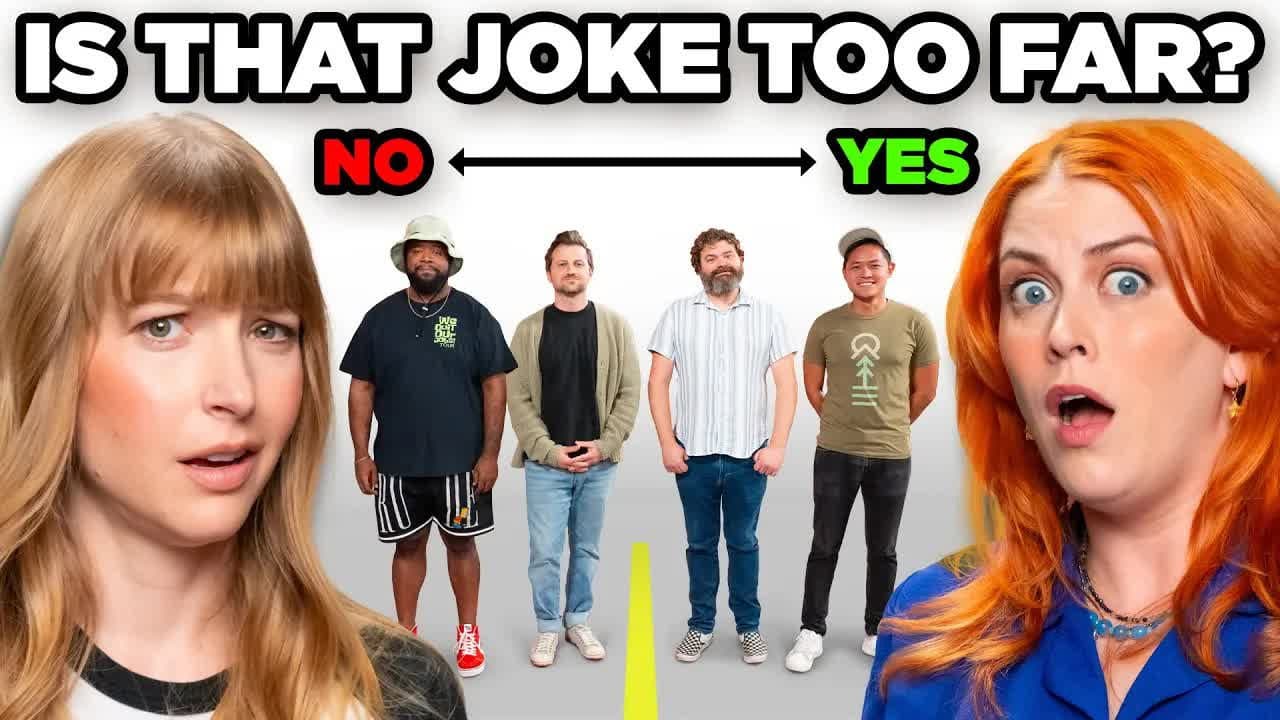 Still from Are These Jokes Too Offensive?
