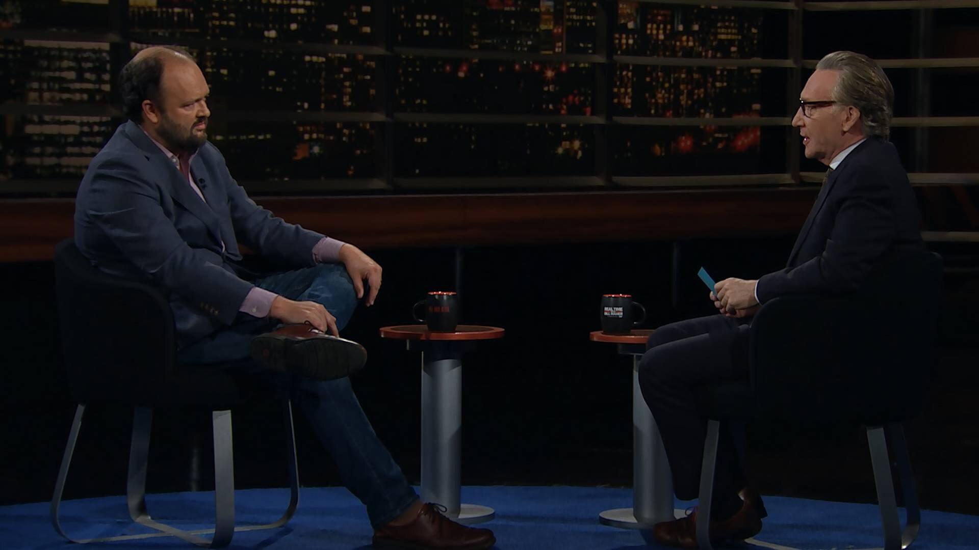 Still from August 12, 2022: Ross Douthat, Rikki Schlott, Piers Morgan